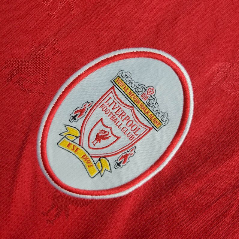 Liverpool 1996/97 Home Retro Jersey - Image 9