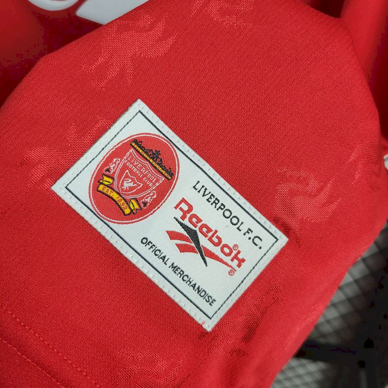 Liverpool 1996/97 Home Retro Jersey - Image 5