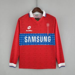 Universidad Catolica 1996 Away Long Sleeves Retro Jersey
