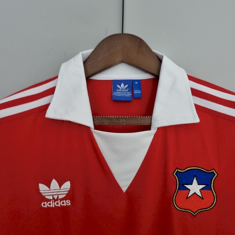 Chile 1982 Home Retro Jersey - Image 3