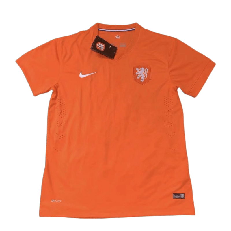 Netherlands 2014 Home Retro Jersey