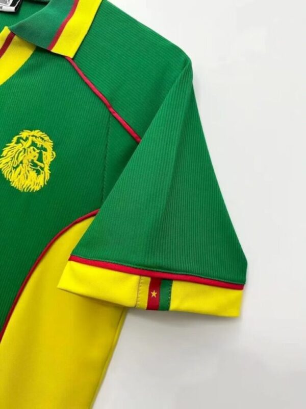 Cameroon 1998 Home Retro Jersey - Image 4