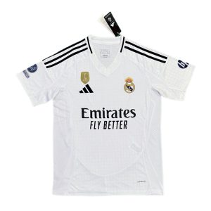 Real Madrid 2024/25 Home Champions League Champions Jersey