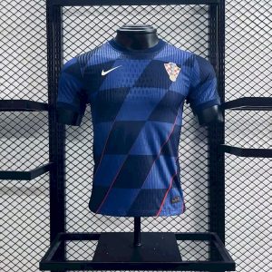 Croatia 2024/25 Euro Away Jersey Player Version