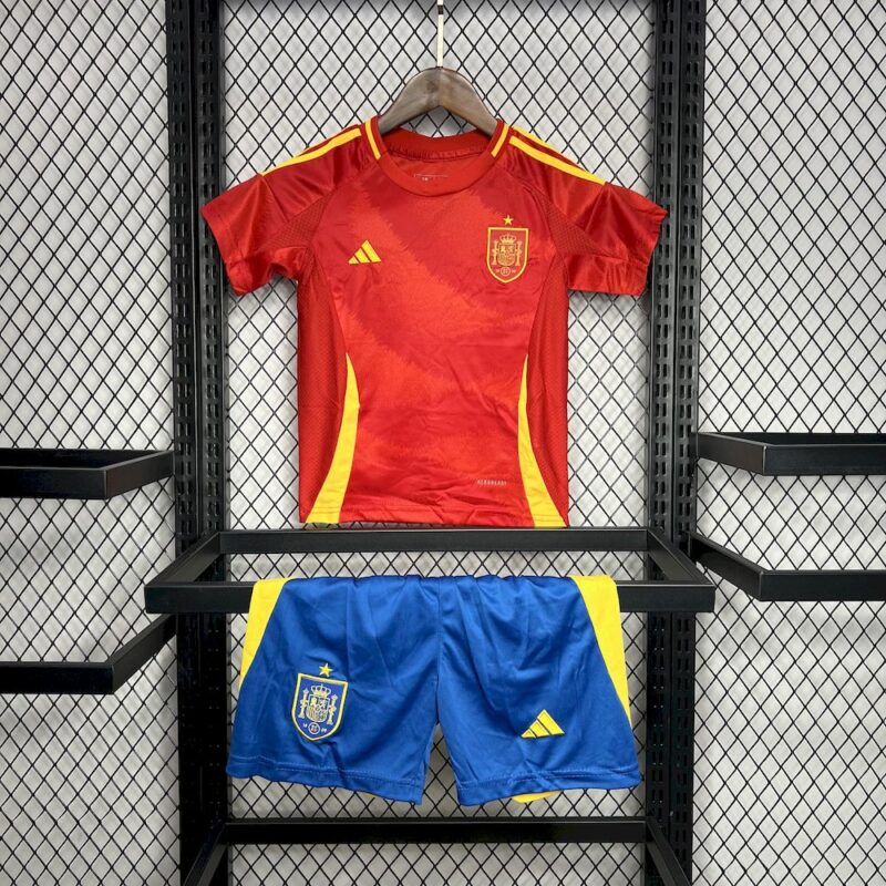Spain 2024/25 Euro Home Kids Kit
