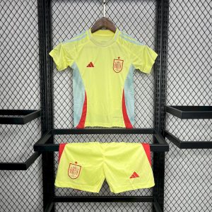 Spain 2024/25 Euro Away Kids Kit
