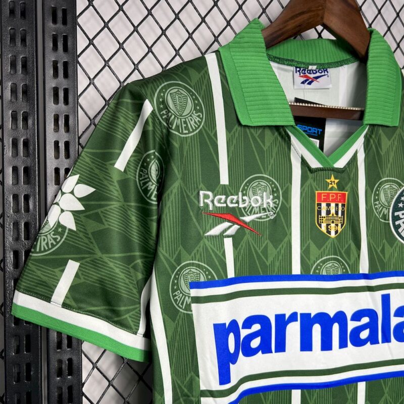 Palmeiras 1996 Home Retro Jersey - Image 4