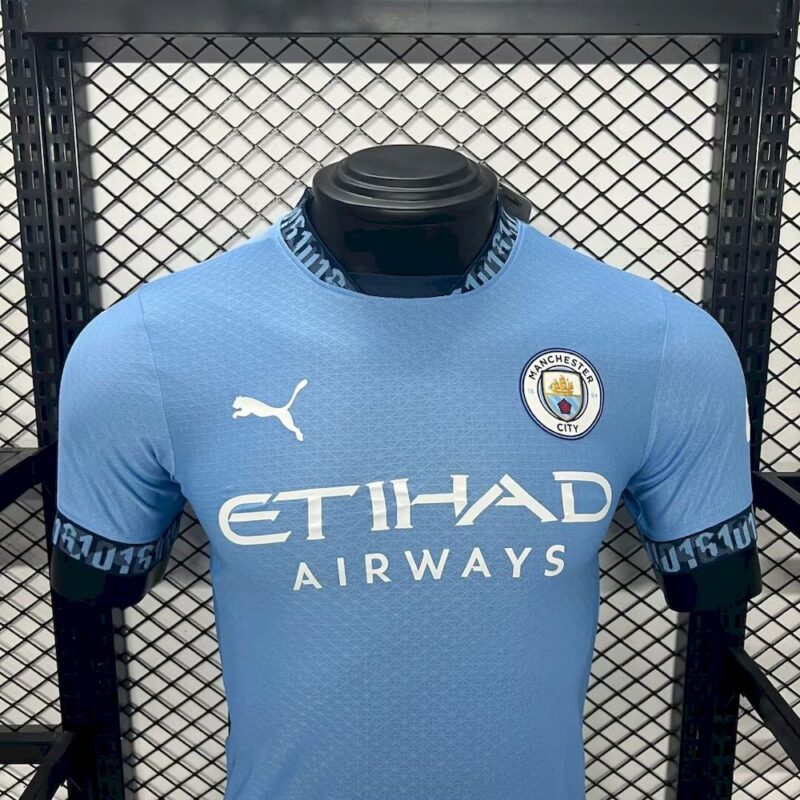 Manchester City 2024/25 Home Jersey Player Version - Image 3