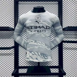 Manchester City 2024/25 Special Edition Long Sleeves Jersey ¨C Player Versi
