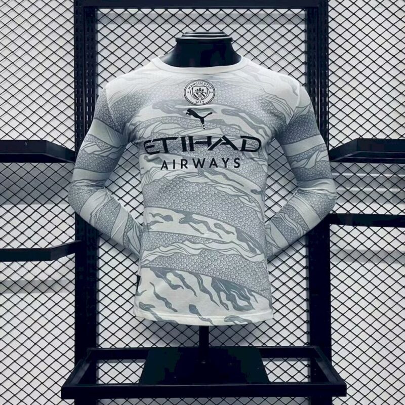 Manchester City 2024/25 Special Edition Long Sleeves Jersey ¨C Player Versi