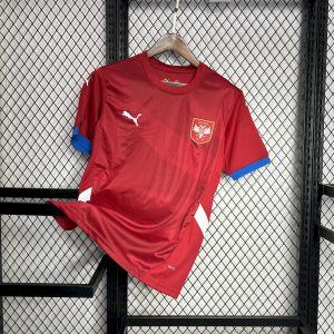 Serbia 2024/25 Euro Home Jersey