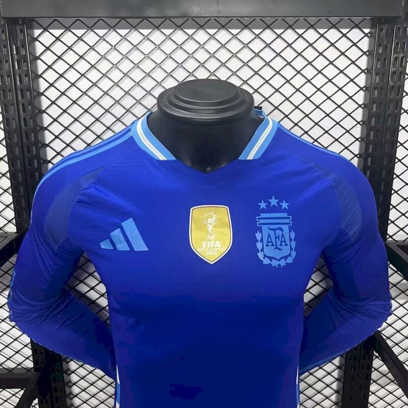Argentina 2024/25 Away Long Sleeves Jersey Player Version - Image 3