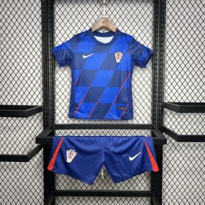 Croatia 2024/25 Euro Away Kids Kit