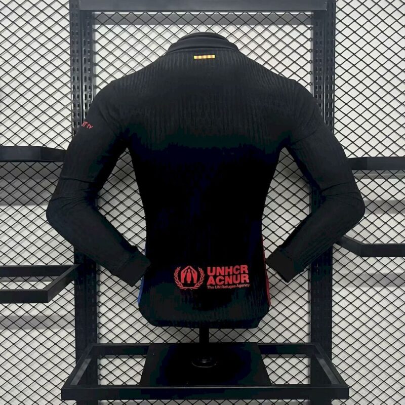 Barcelona 2024/25 Away Long Sleeves Jersey Player Version - Image 2