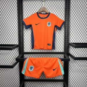 Netherlands 2024/25 Euro Home Kids Kit