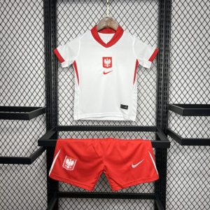 Poland 2024/25 Euro Home Kids Kit