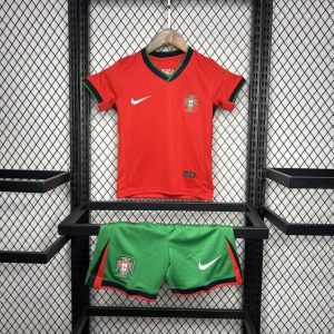 Portugal 2024/25 Euro Home Kids Kit