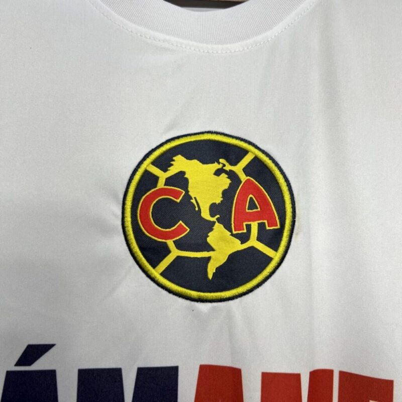 Club America 2024/25 15 Champions White Commemorative Edition White Jersey - Image 4