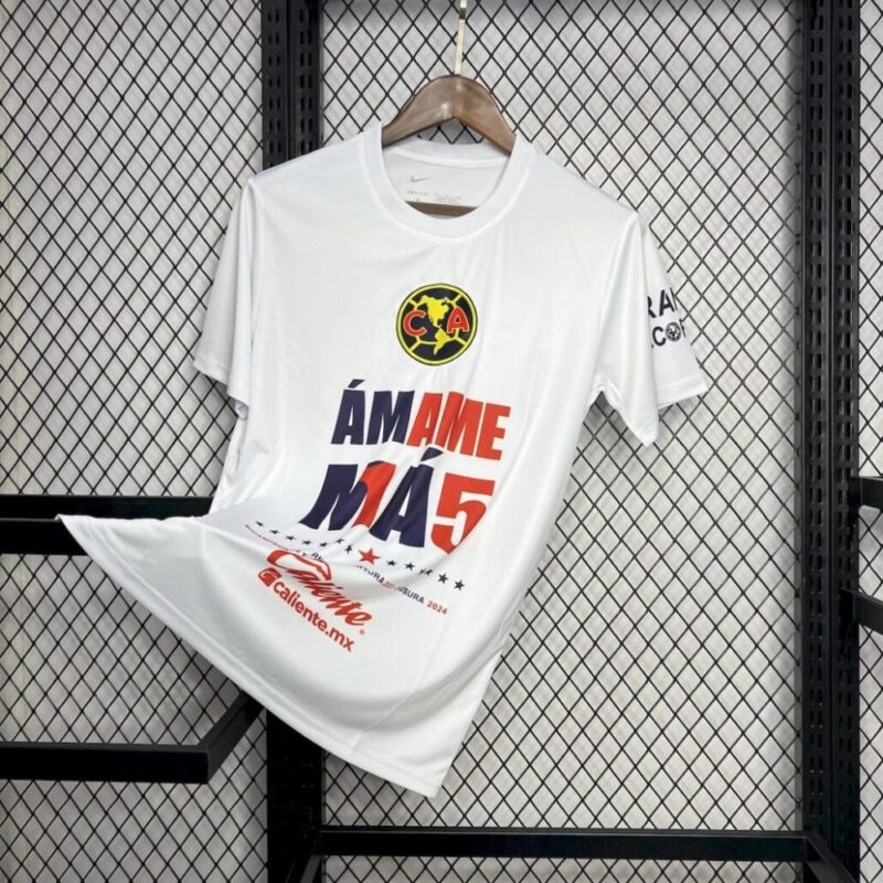 Club America 2024/25 15 Champions White Commemorative Edition White Jersey