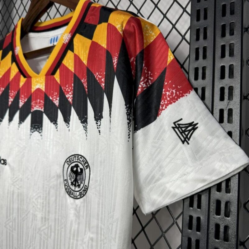 Germany 1994 Home Retro Jersey - Image 4
