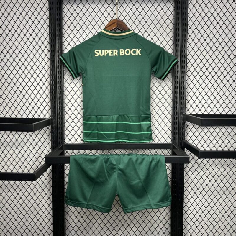 Sporting CP 2024/25 Away Kids Kit - Image 2