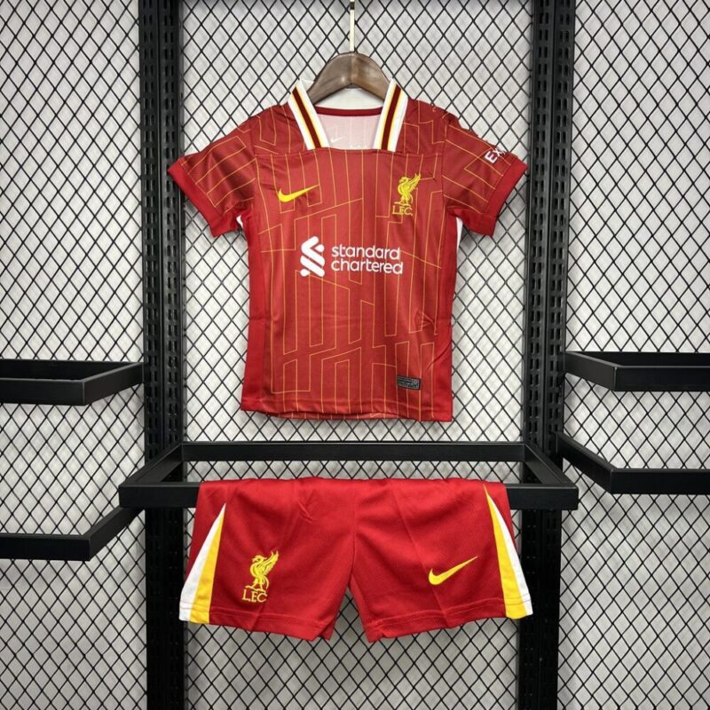Liverpool 2024/25 Home Kids Kit