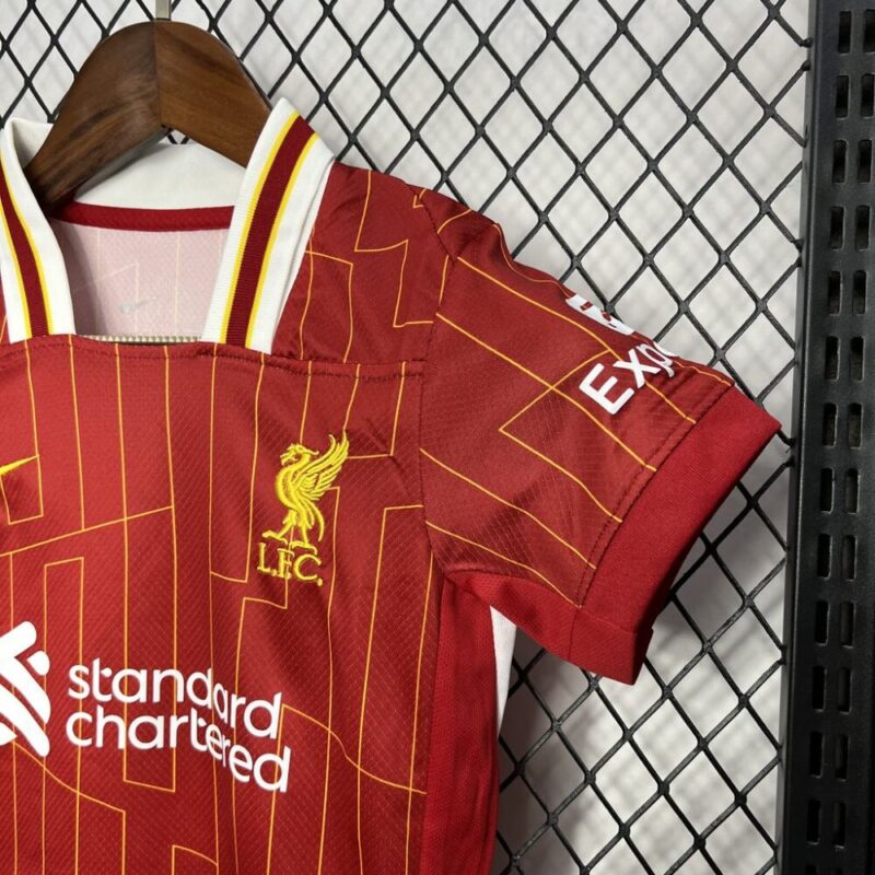 Liverpool 2024/25 Home Kids Kit - Image 5
