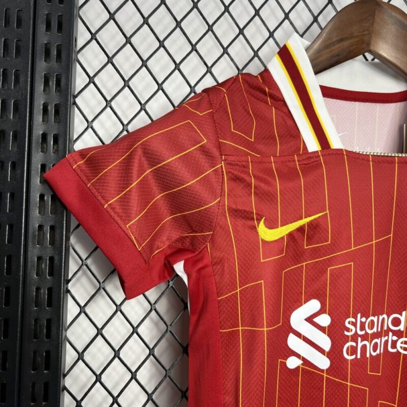 Liverpool 2024/25 Home Kids Kit - Image 4