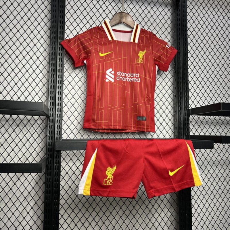 Liverpool 2024/25 Home Kids Kit - Image 3