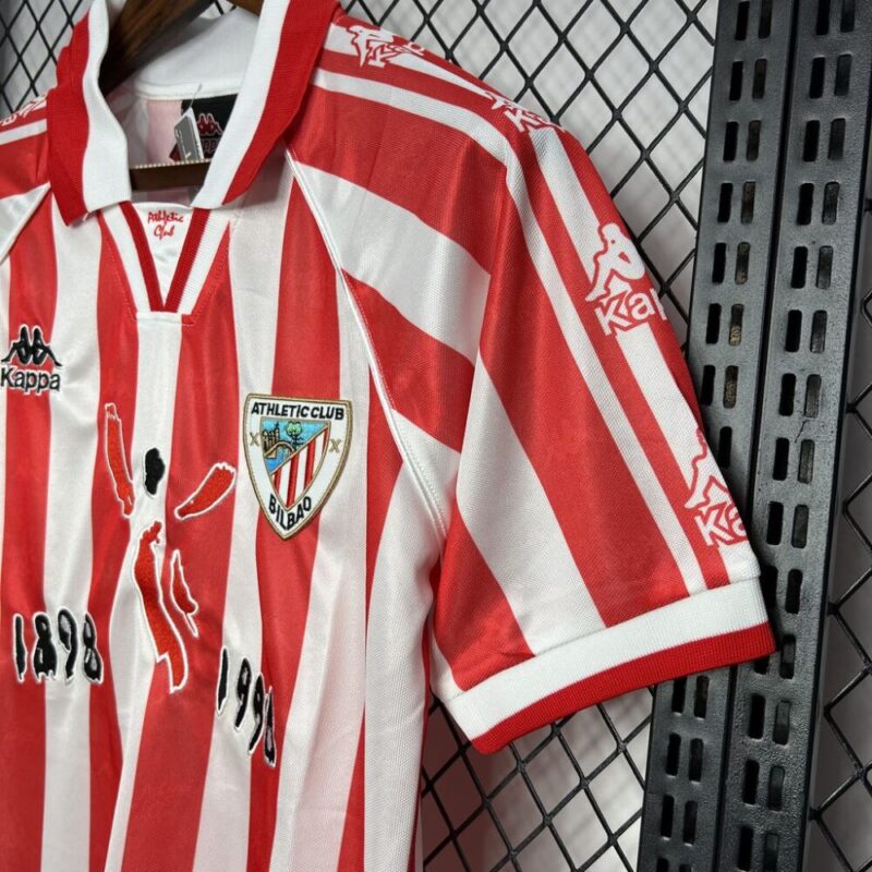 Athletic Bilbao 1997/98 Home Retro Jersey - Image 7