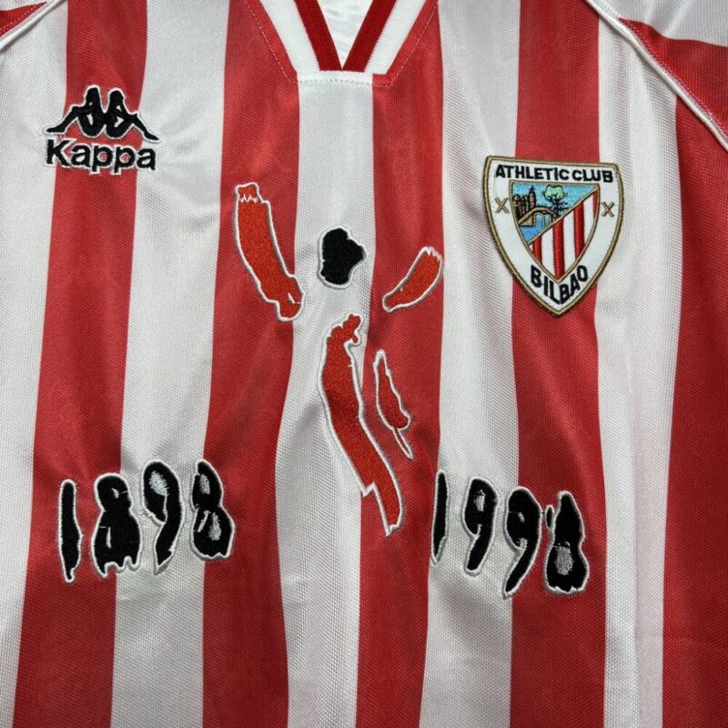Athletic Bilbao 1997/98 Home Retro Jersey - Image 6