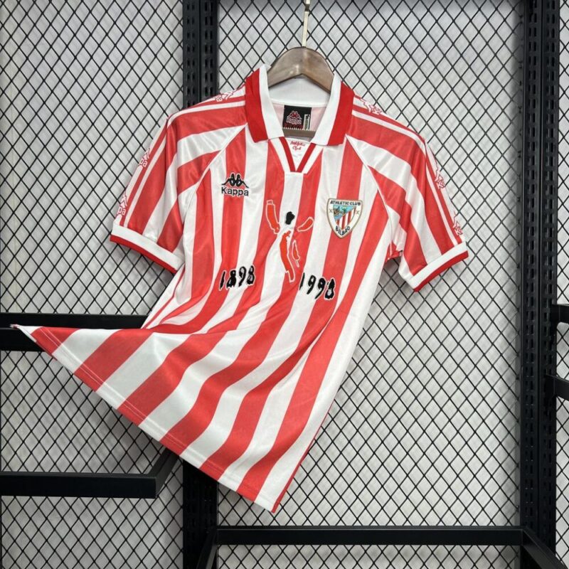 Athletic Bilbao 1997/98 Home Retro Jersey - Image 3