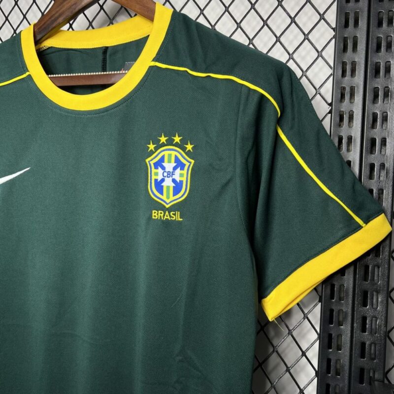 Brazil 1998 Goalkeeper Retro Jersey - Image 6