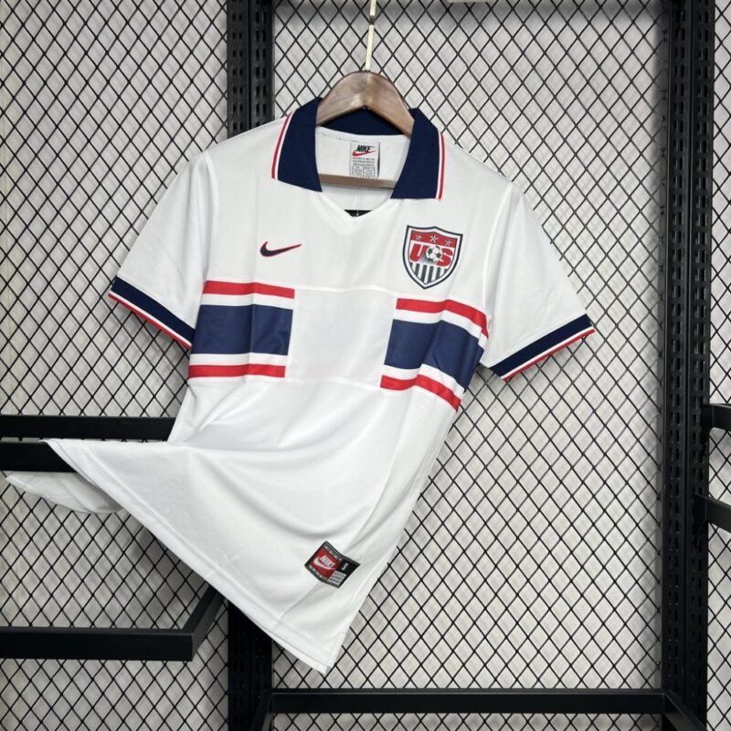 USA 1995 Home Retro Jersey - Image 6