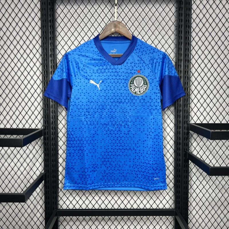 Palmeiras 2024/25 Blue Goalkeeper Jersey - Image 7