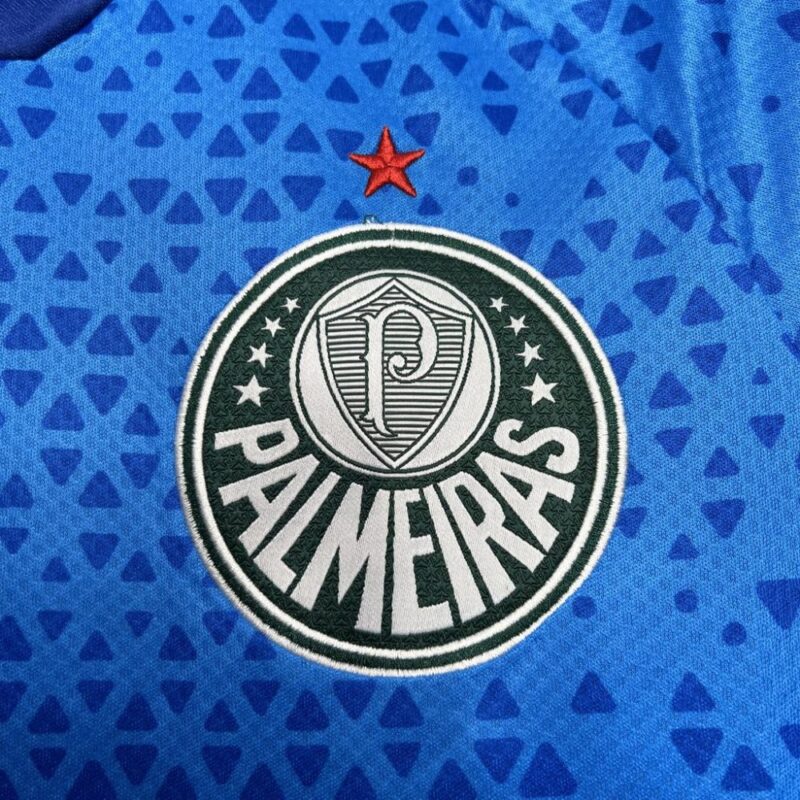 Palmeiras 2024/25 Blue Goalkeeper Jersey - Image 5