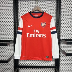 Arsenal 2012/13 Home Long Sleeves Retro Jersey