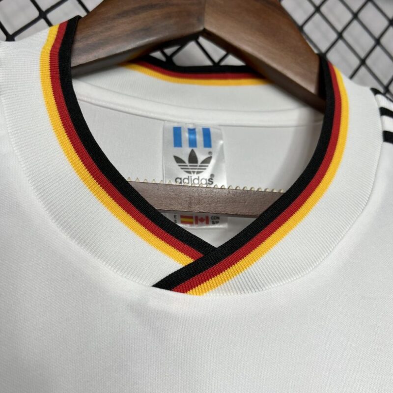 Germany 1986 Home Retro Jersey - Image 3
