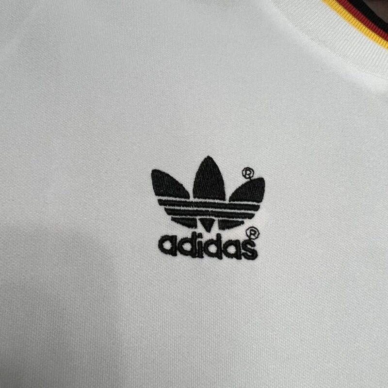Germany 1986 Home Retro Jersey - Image 7