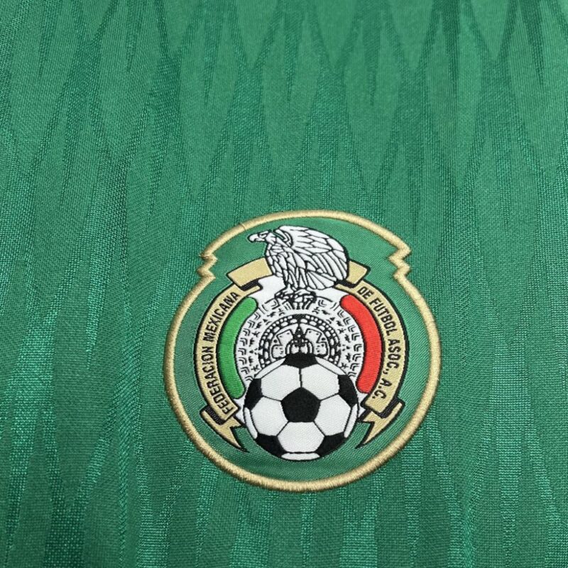 Mexico 2010 Home Retro Jersey - Image 4