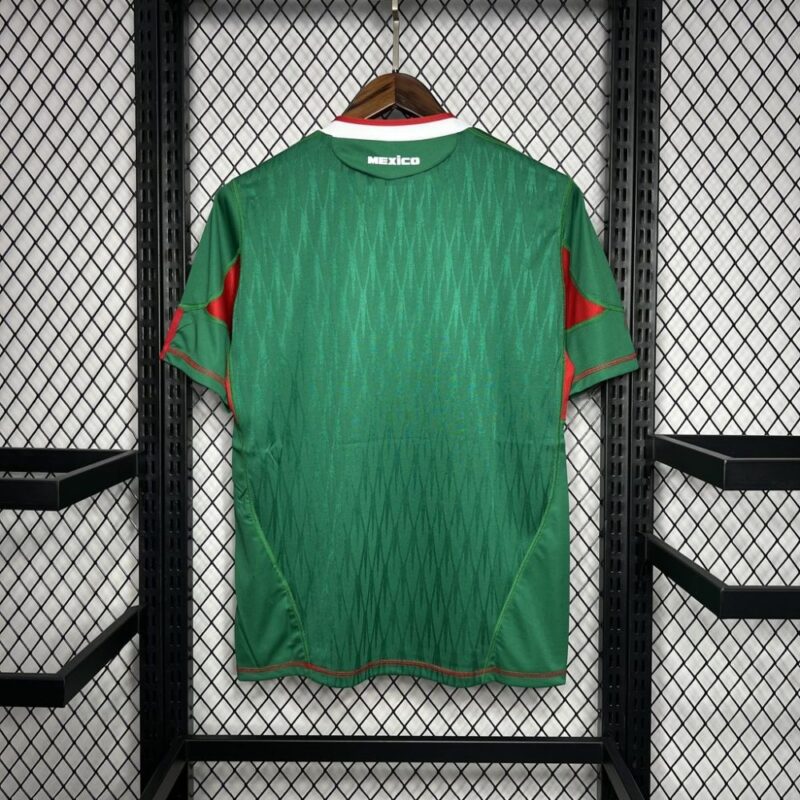Mexico 2010 Home Retro Jersey - Image 2