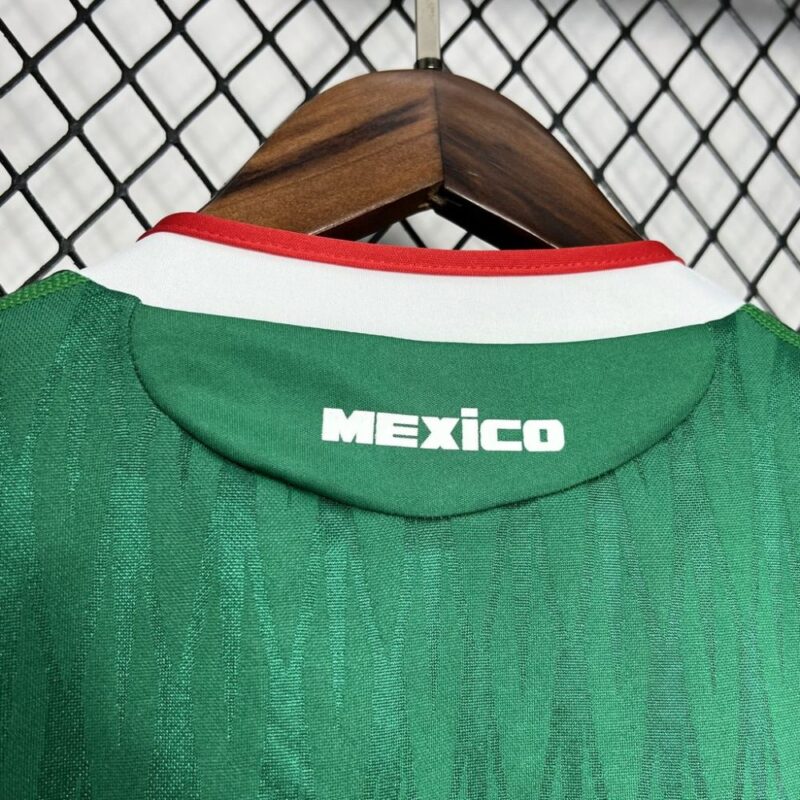 Mexico 2010 Home Retro Jersey - Image 3