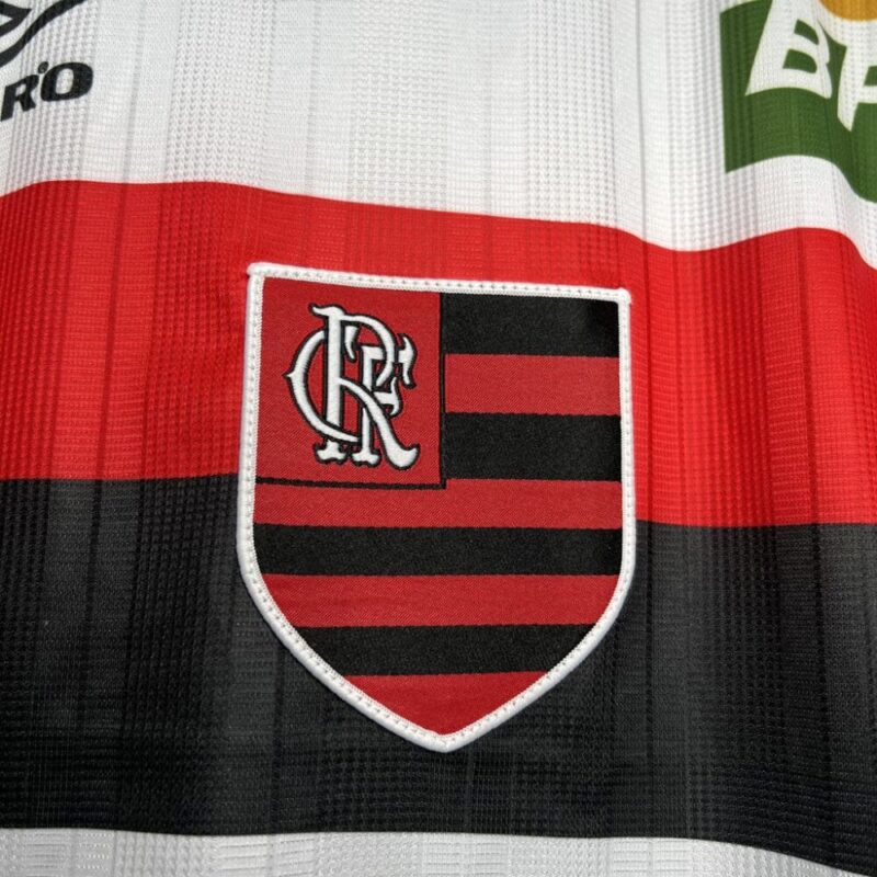 Flamengo 1995/96 Centenary Away Retro Jersey - Image 4