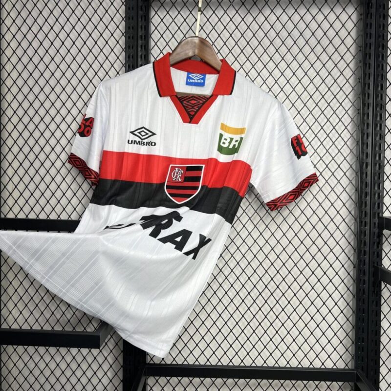Flamengo 1995/96 Centenary Away Retro Jersey - Image 5