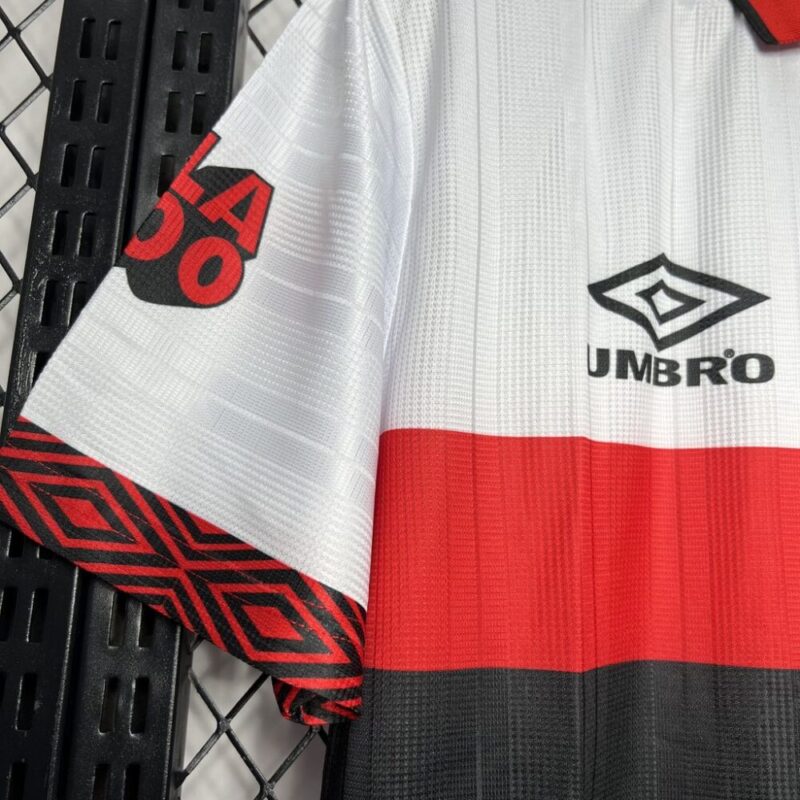 Flamengo 1995/96 Centenary Away Retro Jersey - Image 3