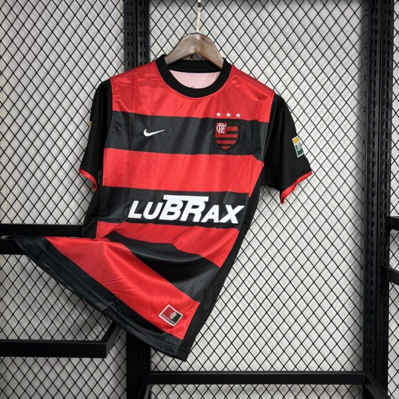 Flamengo 2000/01 Home Retro Jersey - Image 7