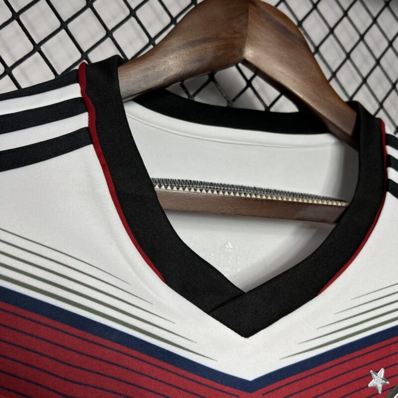 Germany 2014 Home Retro Jersey - Image 4