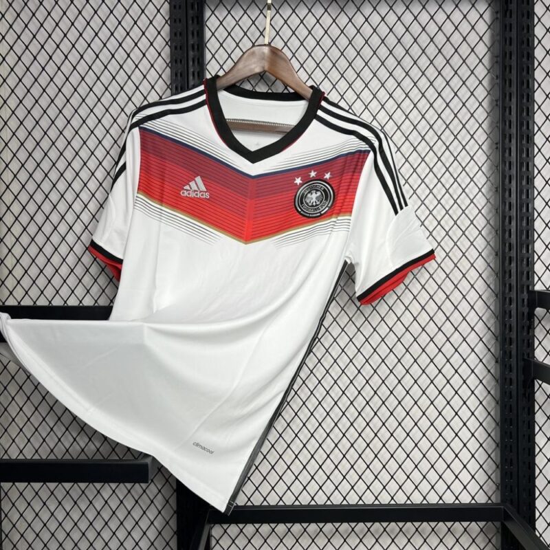 Germany 2014 Home Retro Jersey - Image 6