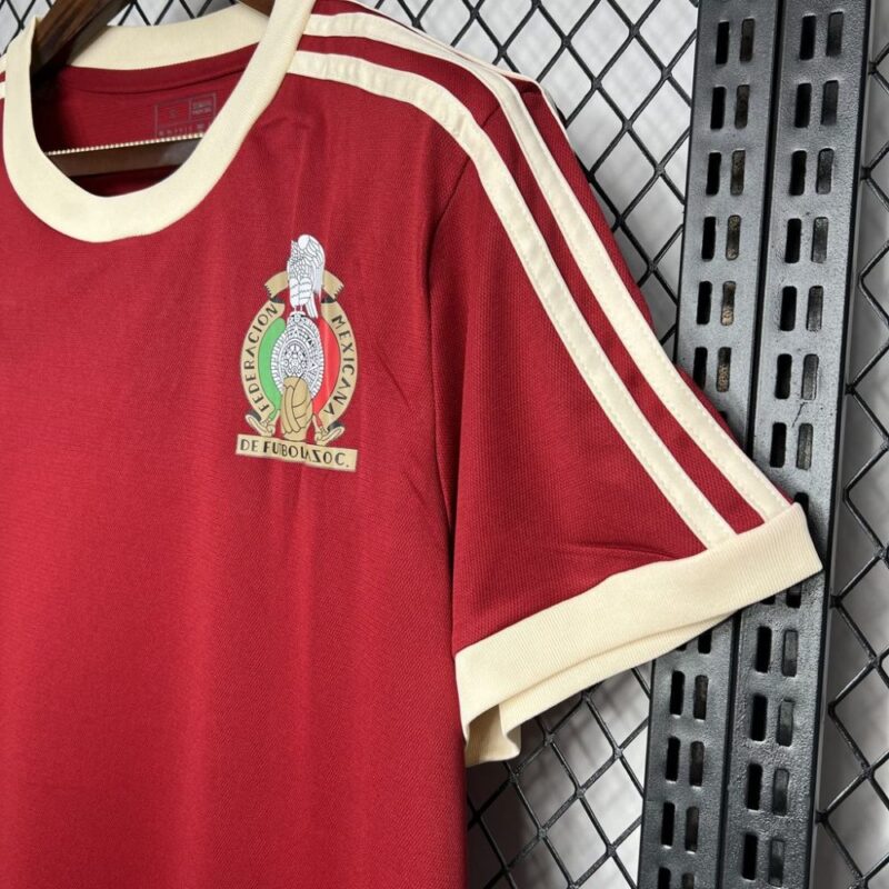 Mexico 2024/25 Claret T-Shirt - Image 6