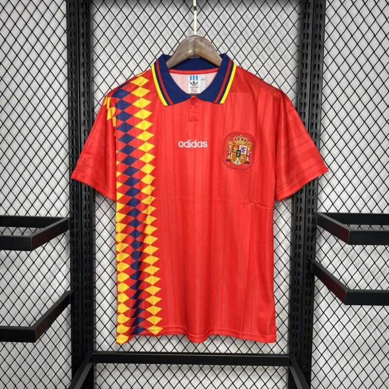 Spain 1994 Home Retro Jersey